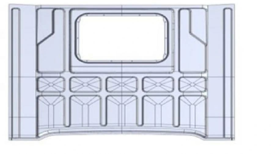 Roof panel upper A9606576509