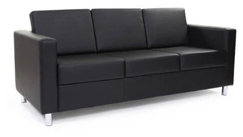 Sofa on wooden frame