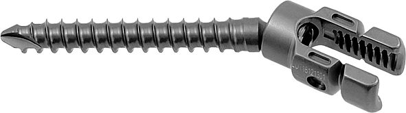 Polyaxial reducing screw Ø 5,0 mm, length 20 to 55 mm, pitch 5 mm, article no. 831.1XXR