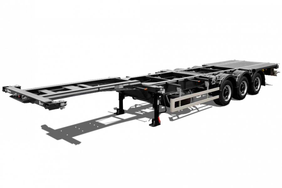 Semi-trailer-container wagon type 93341 modification 93341