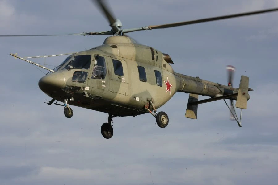 Training helicopter of initial training ANSAT-U