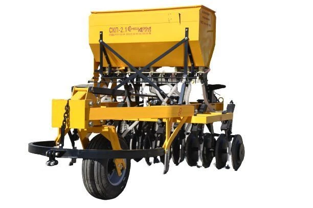 Seeder-cultivator for strip sowing SKP -2. 1?