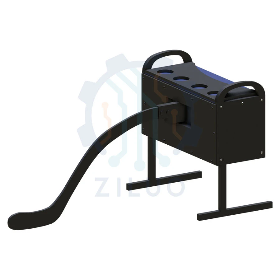 ST0028 Interactive hockey simulator "Player simulator - electromechanical opponent".