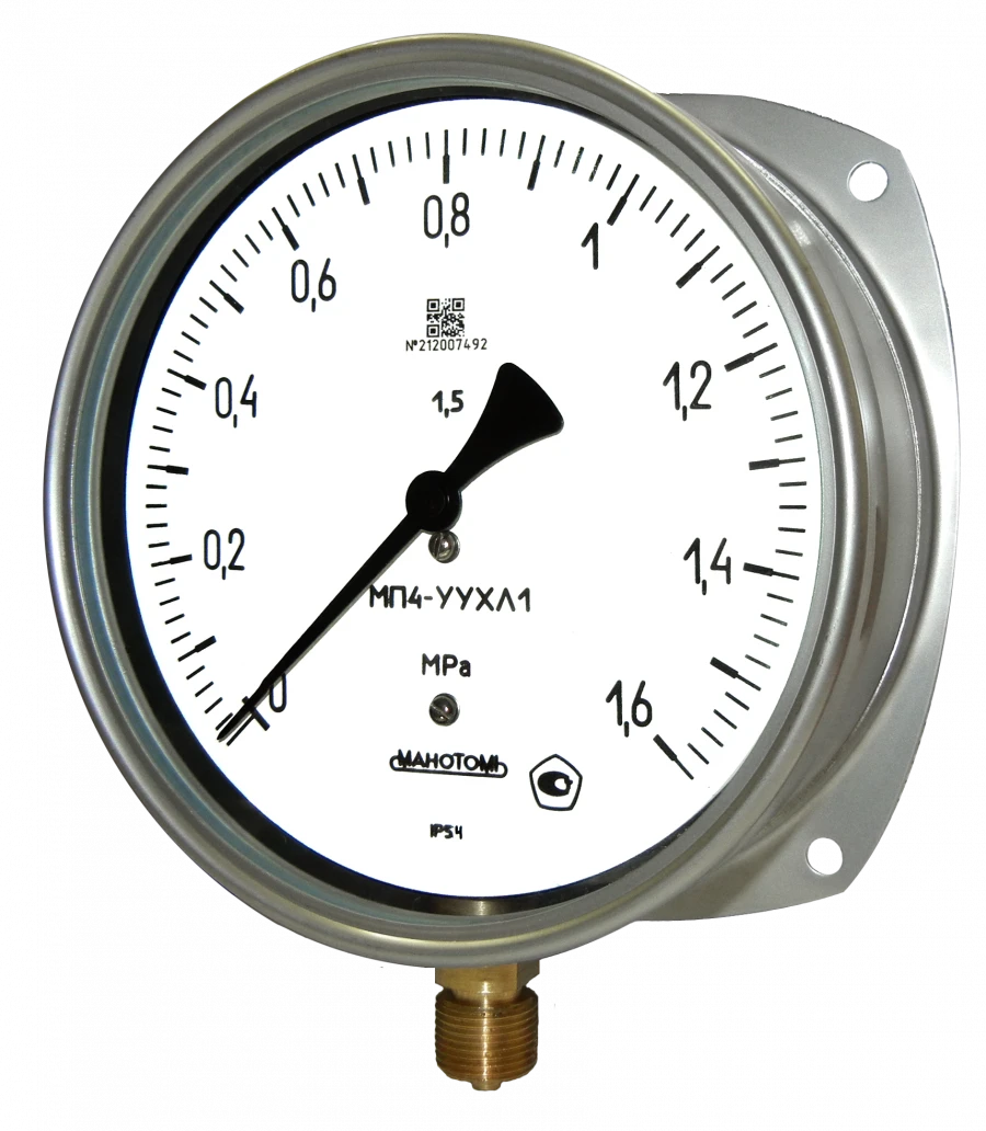 Indicating pressure gauges MP4-UUHL1
