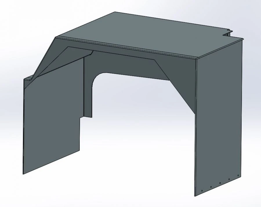 5299230-5102005-50 Rear left arch
