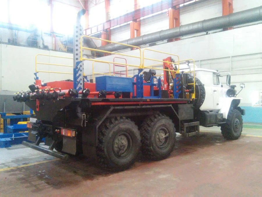Manifold block BM-70KP with CMU (on the basis of KamAZ-43118-50 chassis)