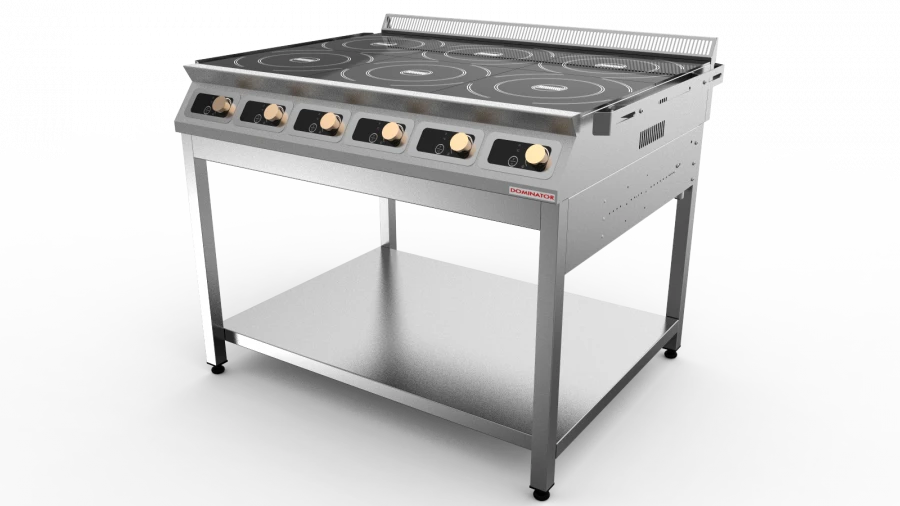 Electric induction cooker PEI-6/G1 D, "Dominator" trade mark
