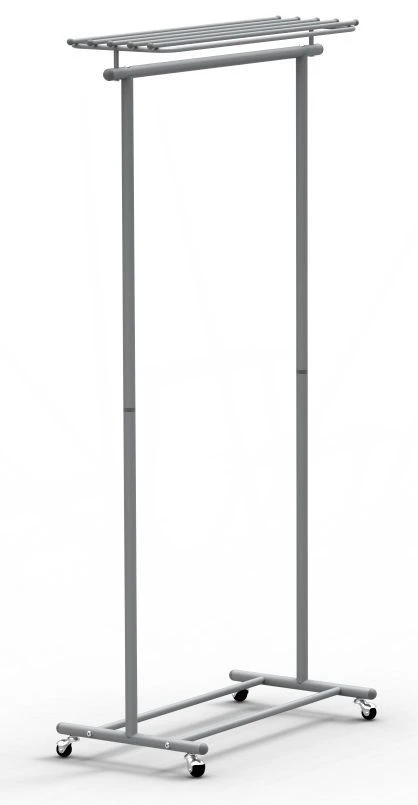 Floor coat rack on wheels M 9