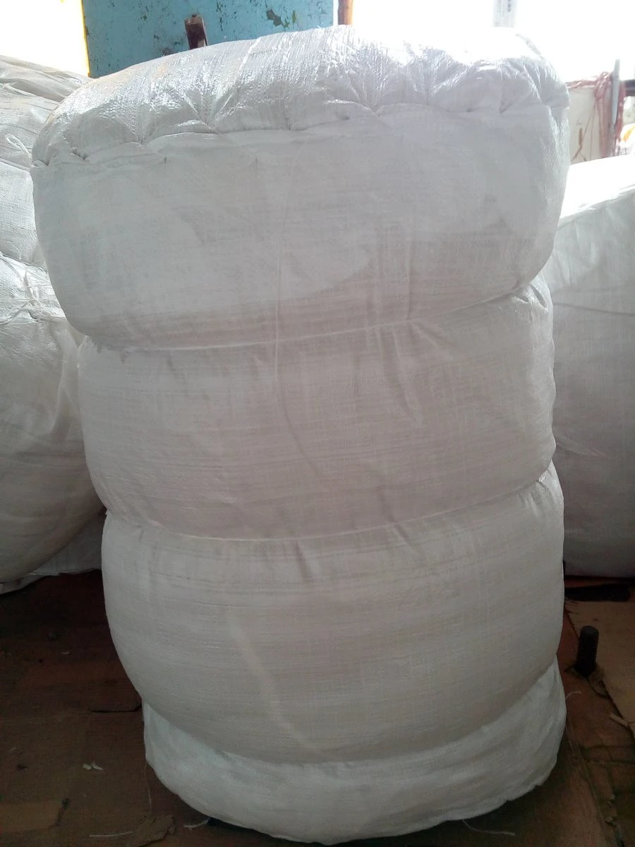 Medical cotton wool hygroscopic surgical non-sterile cotton according to GOST 5556-81 compressed into bales of 20kg. RU NO. FSR