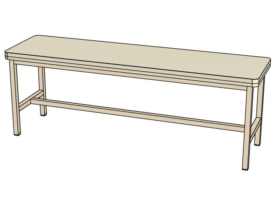 Metal-framed banquette (semi-soft)/ ??30