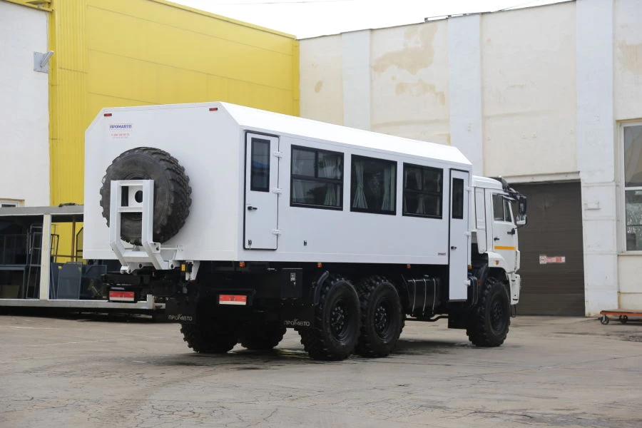 Special passenger vehicles mod. 4237R1, 4237R2 (without tachograph, without CMU) on the basis of chassis / vehicle KAMAZ mod. 43
