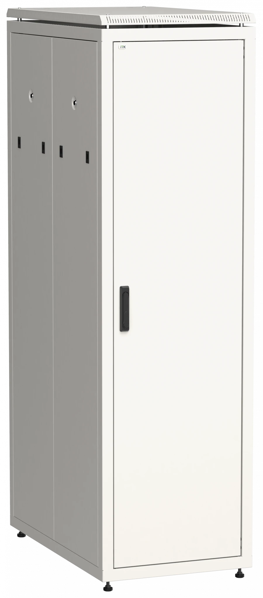 LN35-47U61-MM ITK Network cabinet 19" LINEA N 47U 600x1000 mm metal door grey