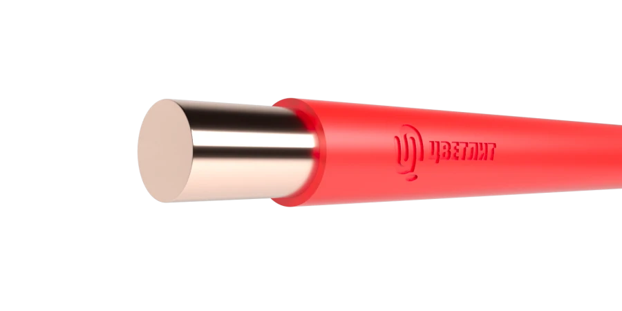 Wires for electrical installations, with insulation made of polyvinylchloride plasticate, without sheathing for voltage up to 45