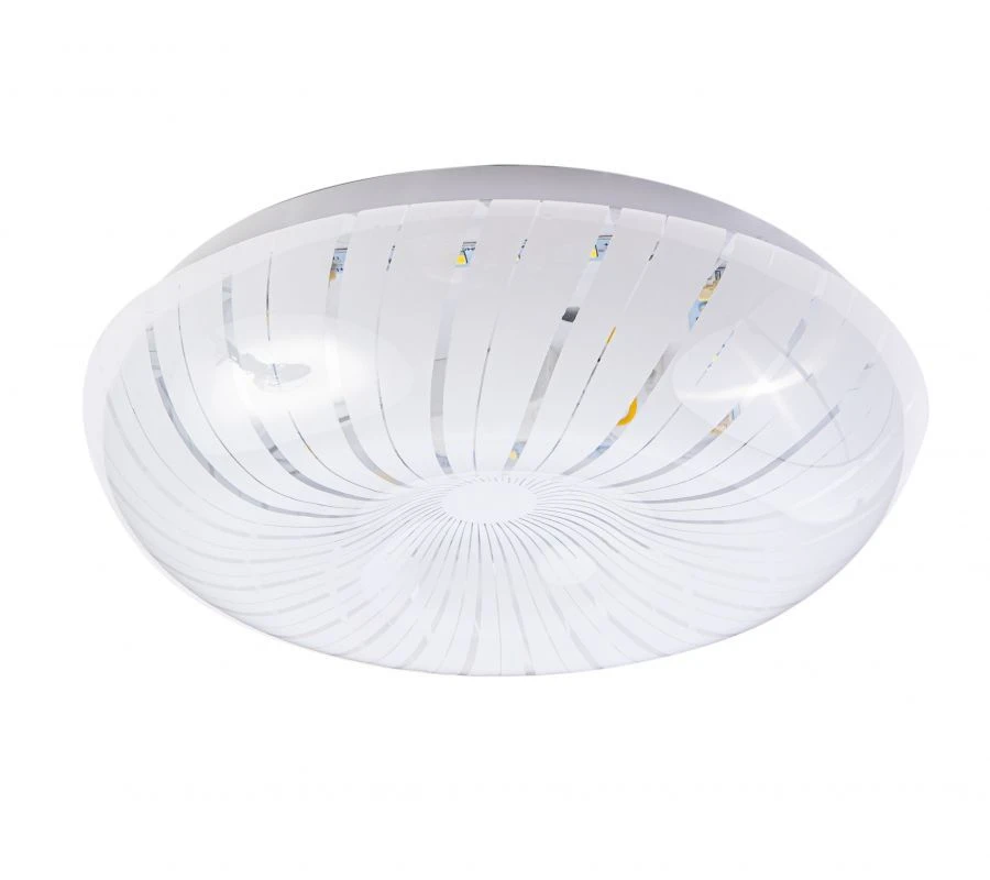 LED wall-ceiling luminaire TM "TANGO" NBB-R-4 "GLASS" 15W