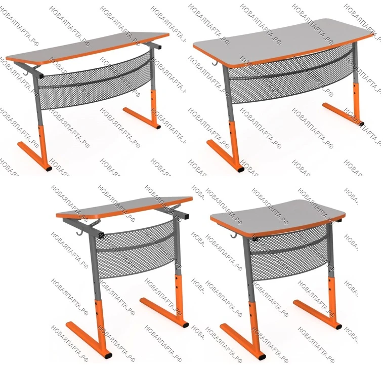 Pupil's adjustable table of ST series