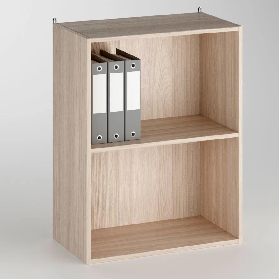 Hanging shelf with 2 niches