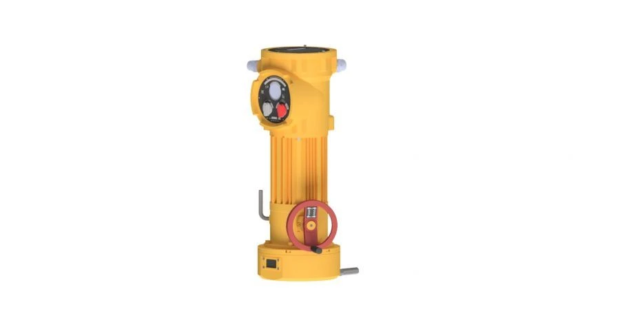 Electric actuator RemTEK.P.1000 part-turn actuator