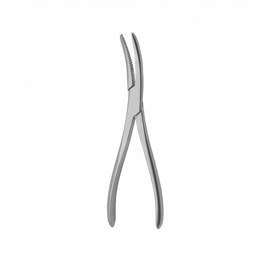 TSH-04-191-20,3 Sequestral forceps No.2, curved along the rib, 203 mm