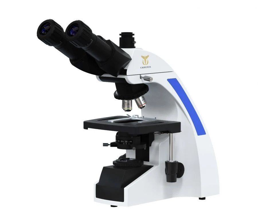 Laboratory trinocular microscope CADUCEUS RESEARCH T-REC version