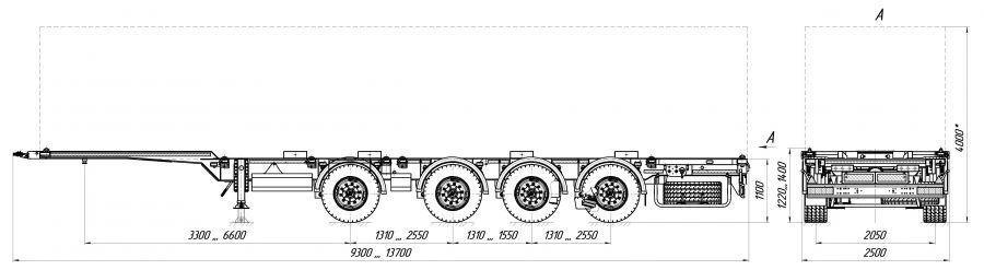 Manufacture of cargo semi-trailers 924212