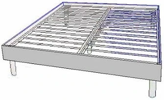 Double bed project SI56.01.03.00
