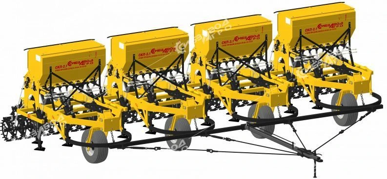 Complex of seeders-cultivators KSCP-2,1Bx4 - modular