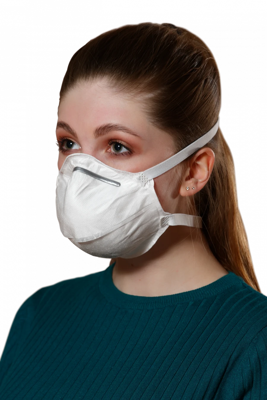 Single-use filtering mask for protection against aerosols "Respirator "SPIRO-303 E" FFP3 NR D".