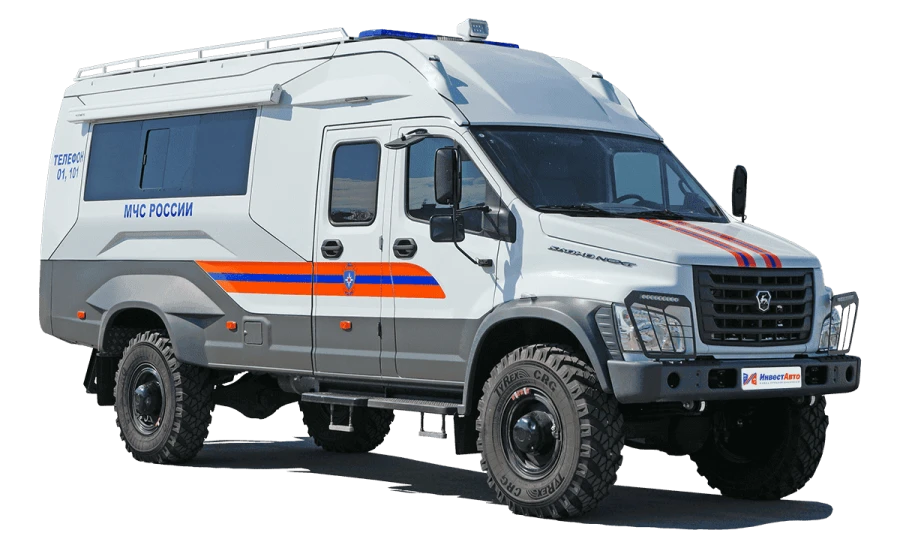 Cars of emergency rescue and operational services type N2C4, modification GZNAPS, on the basis of GAZ C41R13, C41R33, C42R33, C4
