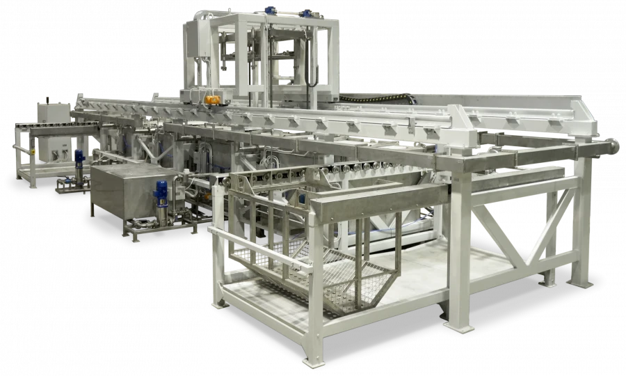 Plants and equipment ultrasonic, models: MO. Alexpulse trade mark