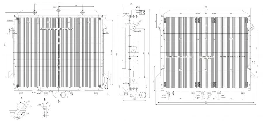 Block of radiators BR-702B.1301.0000