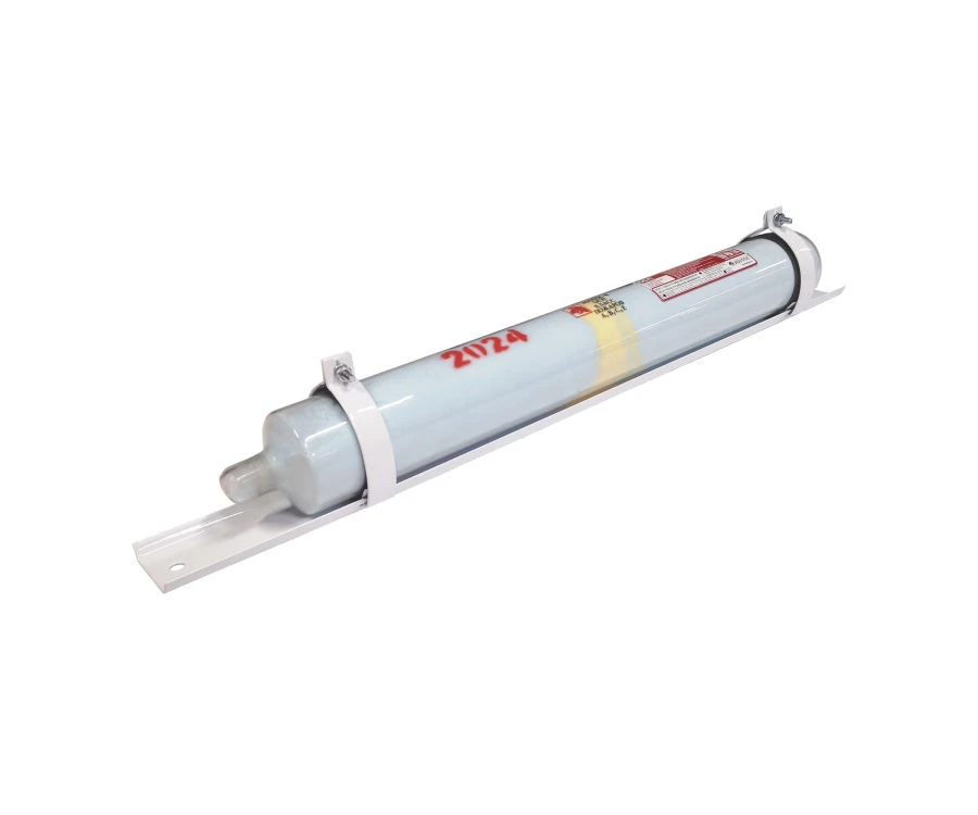 Autonomous powder fire extinguishing device OSP-1 UHL2.1 TU 4854-002-08578309-93 (with holder for metro)