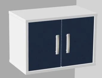 Hanging module with doors, shelves, 104-002-2, 600x300x400
