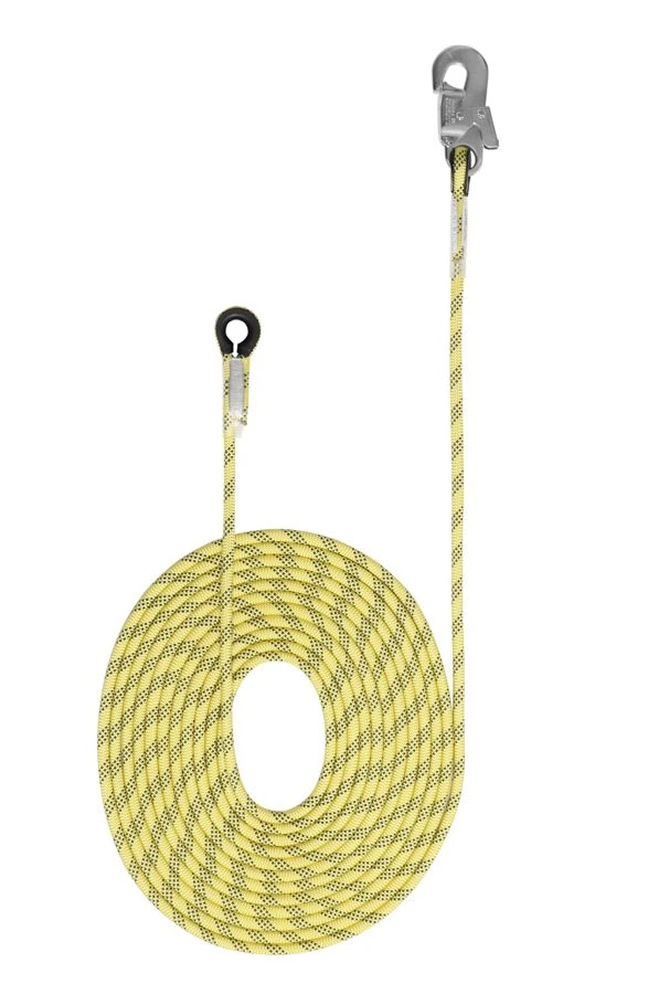 Flexible anchor line "Ankerline 11" with carabiner "Small Steel Mounting Carabiner", article number vnt 095