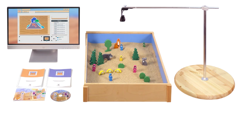 Corrective-developmental method with video registration "Sand therapy".