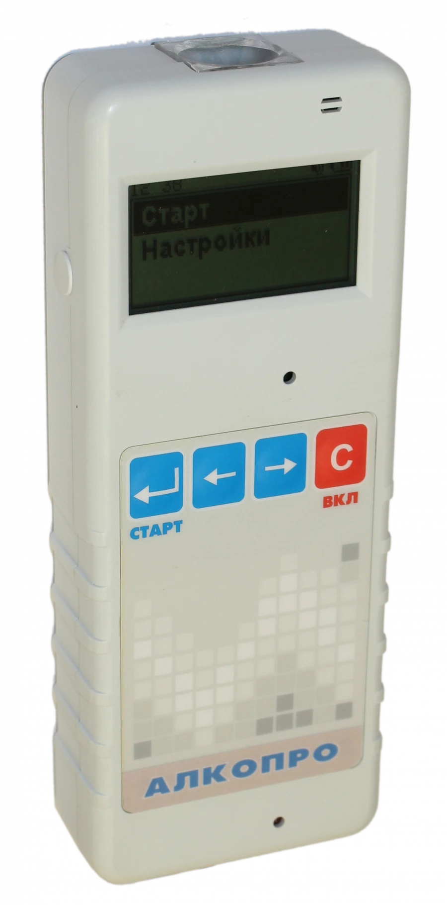 Indicator of ethanol in exhaled air "ALKOPRO"