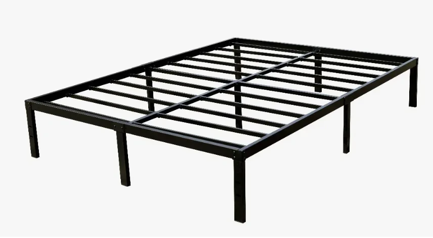 Mattress base made of metal frame