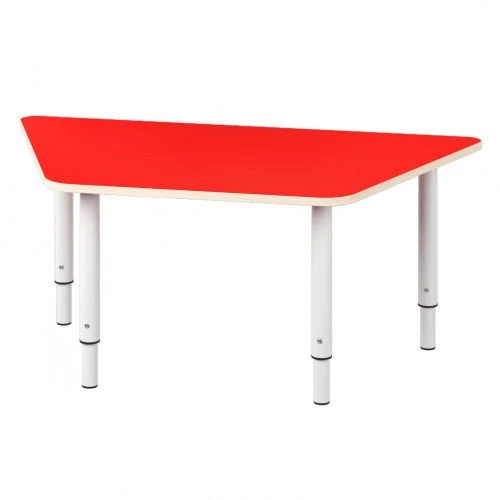 Height adjustable trapezoidal table p.n. 2-3