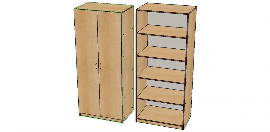 Bookcase, art. no. 004/2023