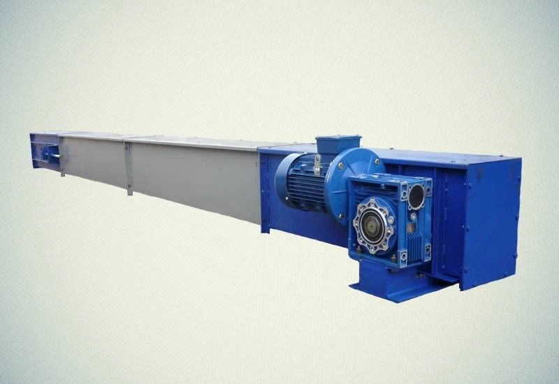 Stationary belt conveyor model TBS modification TBS-50 (rollerless)