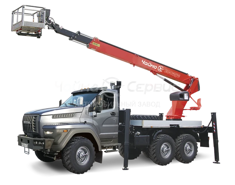 AGP - TR318L - 2784US on the base of Ural chassis: 4320-62, 4320-72, 4320-74, 4320-16, 4320-60.