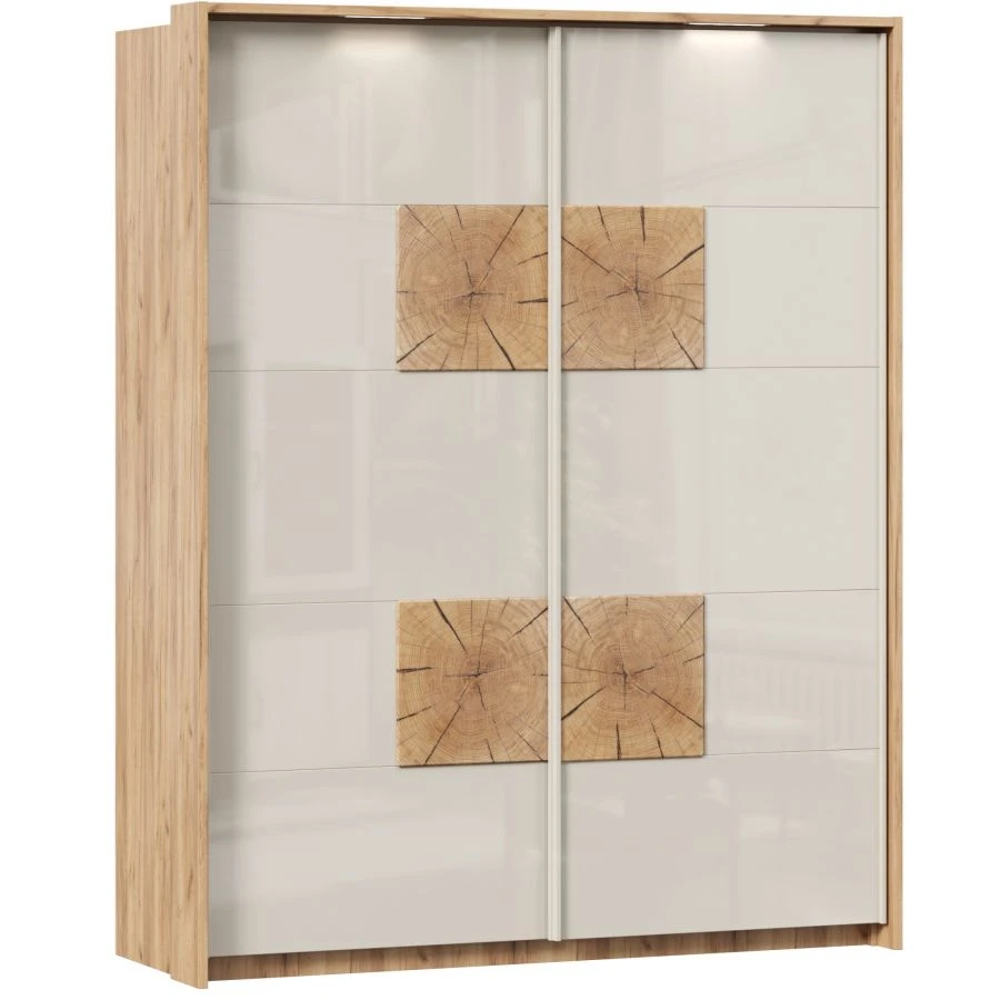 Fiji LD.659100.000 Double-leaf wardrobe (Oak Gold/Cashmere )