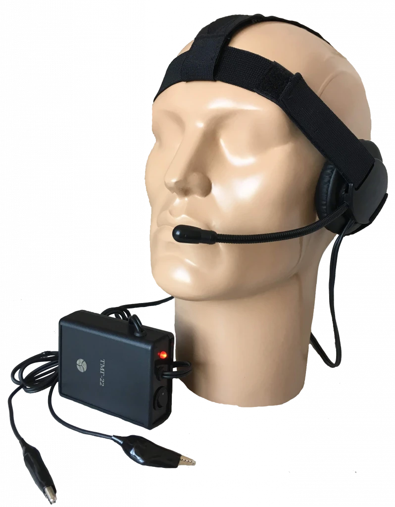 Telephone-microphone headset TMG-22-2