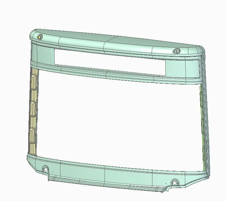 Windscreen frame with stiffeners 529222-5301510