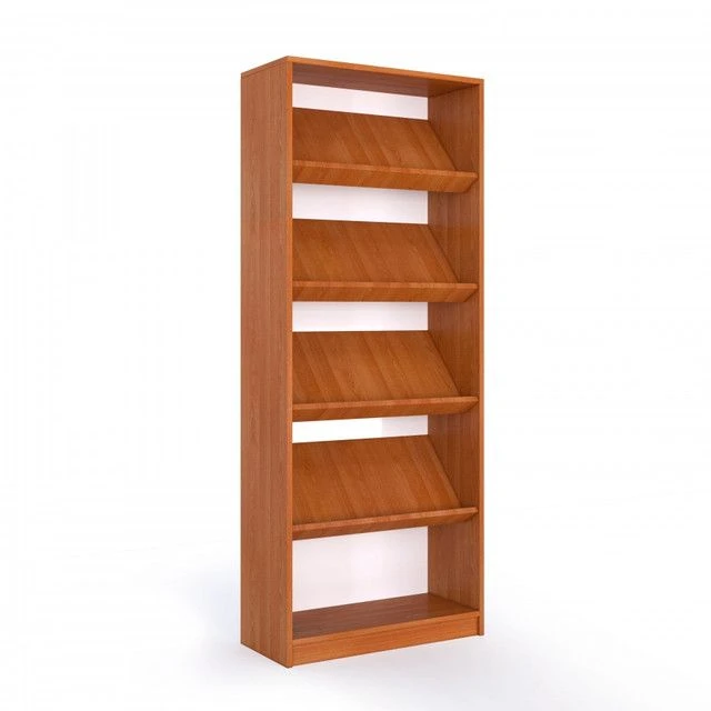 Library demonstration shelving unit