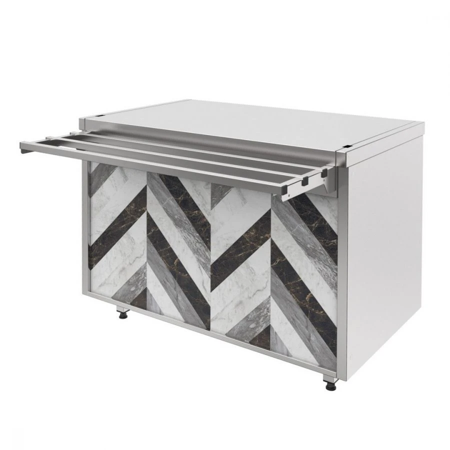 Neutral counter without shelf RCN12B City, "Refettorio" trade mark