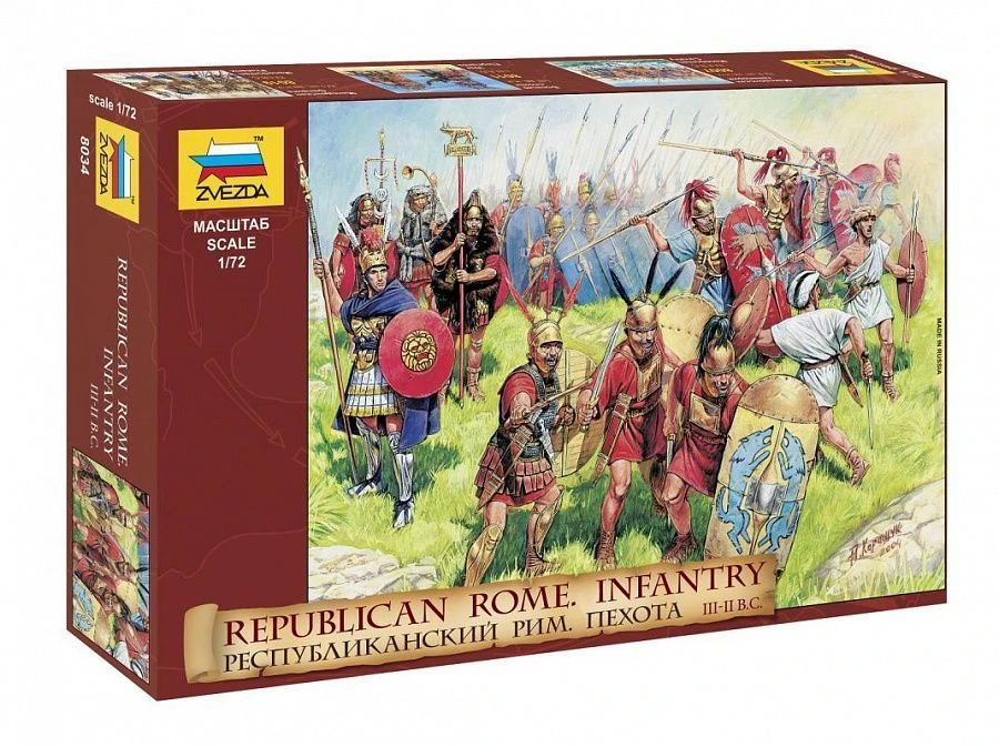 Assemblage model Republican Roman Infantry III-II B.C. B.C.