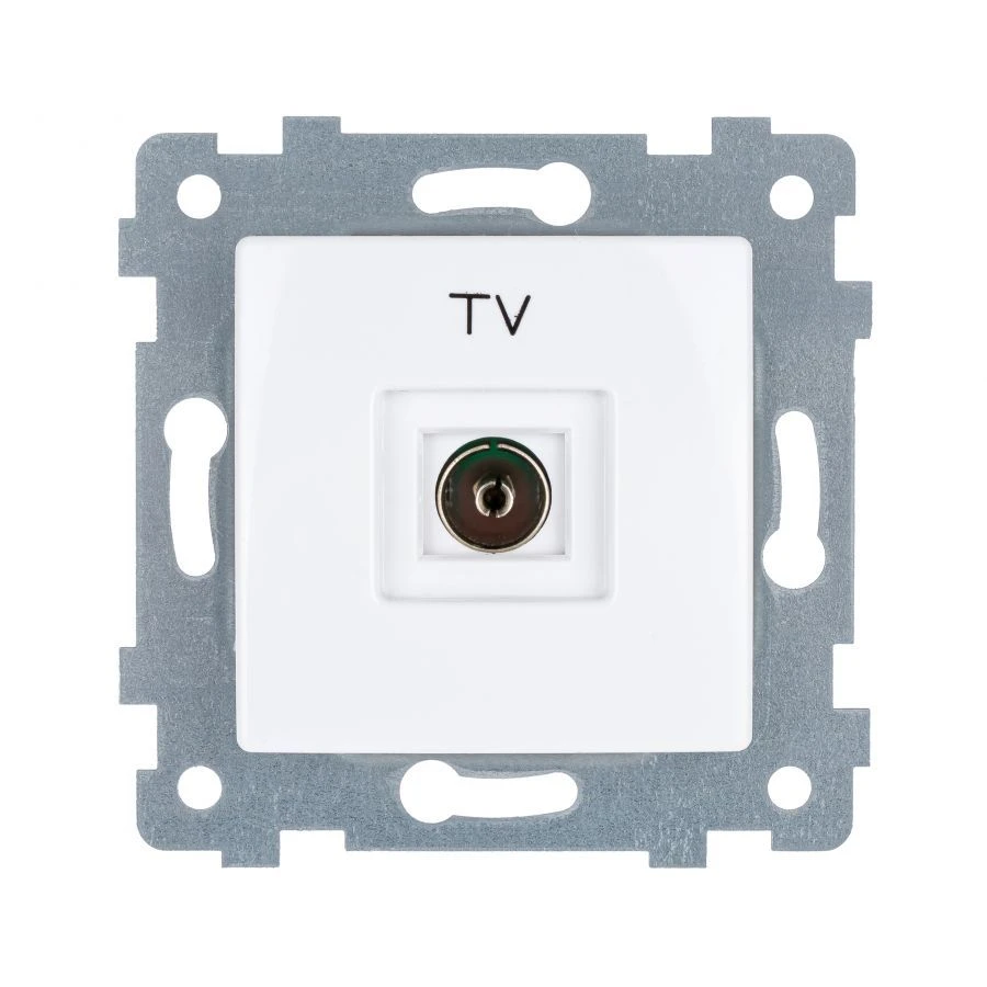 "MARIA" Low-voltage TV socket outlet mechanism. ???1-457, colour white
