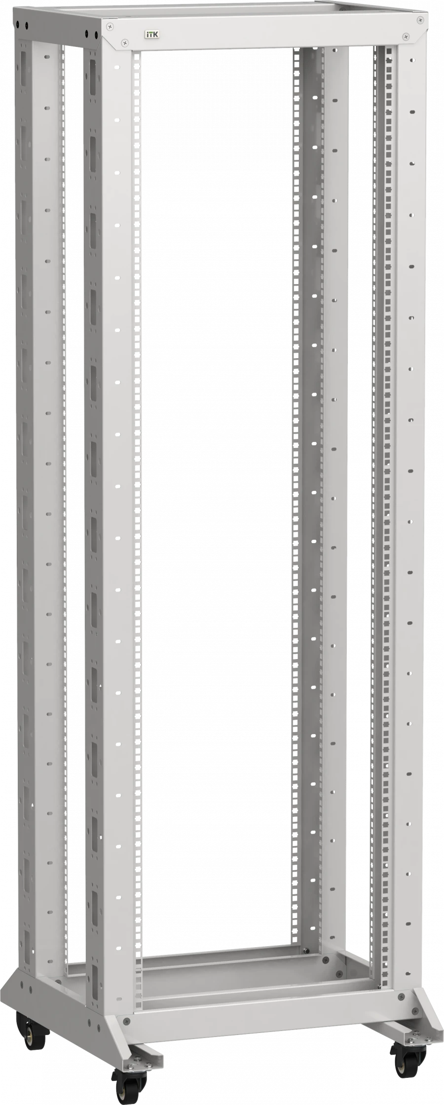 LF35-33U66-2RM ITK LINEA F 2-frame rack on roll. 33U 600x600mm grey