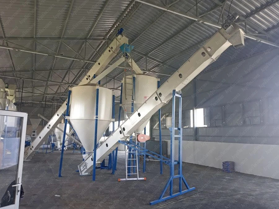Belt-scraping conveyor TLS-300(6m)