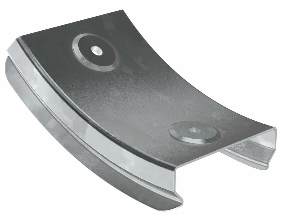 CPV51D-0-45-050-08-HDZ Smooth turn cover. 45° type B10 ESCA 50mm HDZ IEK